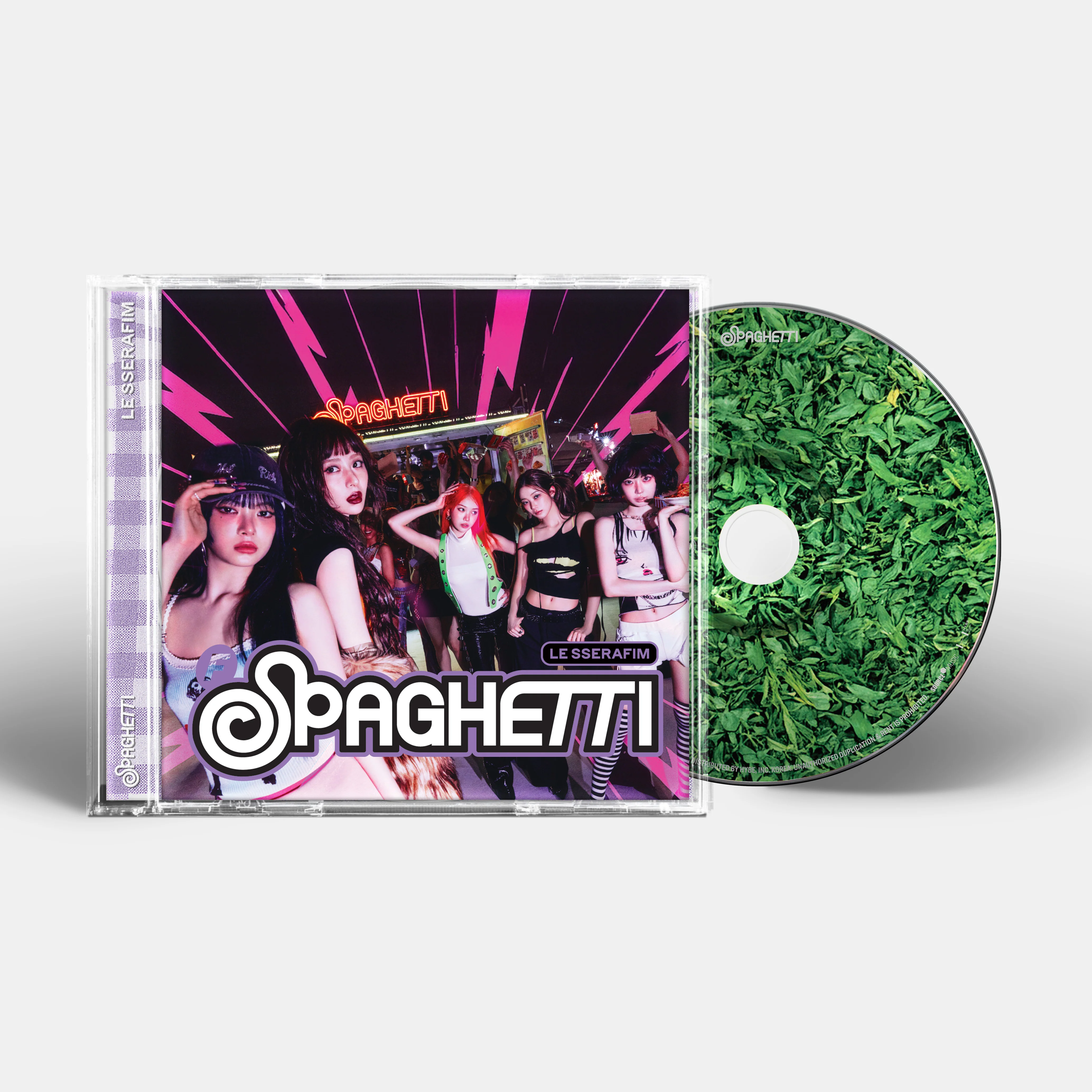 1st Single Album 'SPAGHETTI' Single CD (Parsley ver.)