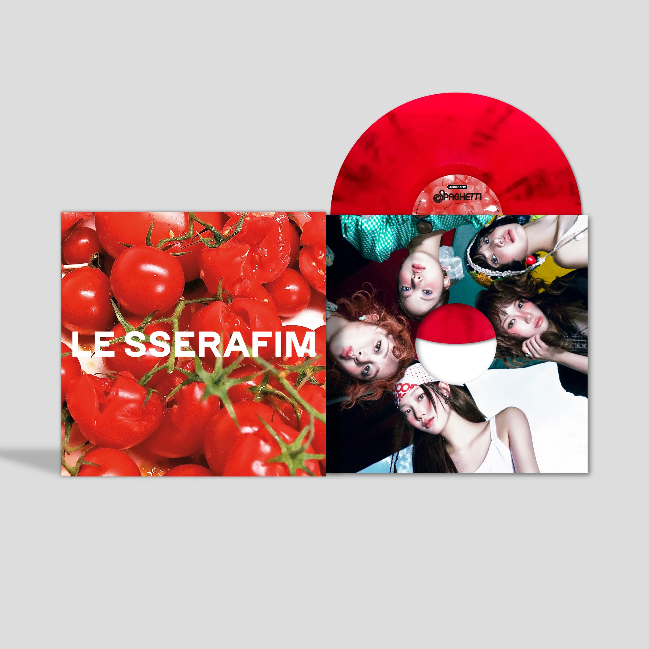 1st Single Album "SPAGHETTI" Vinyl [Tomato Red]