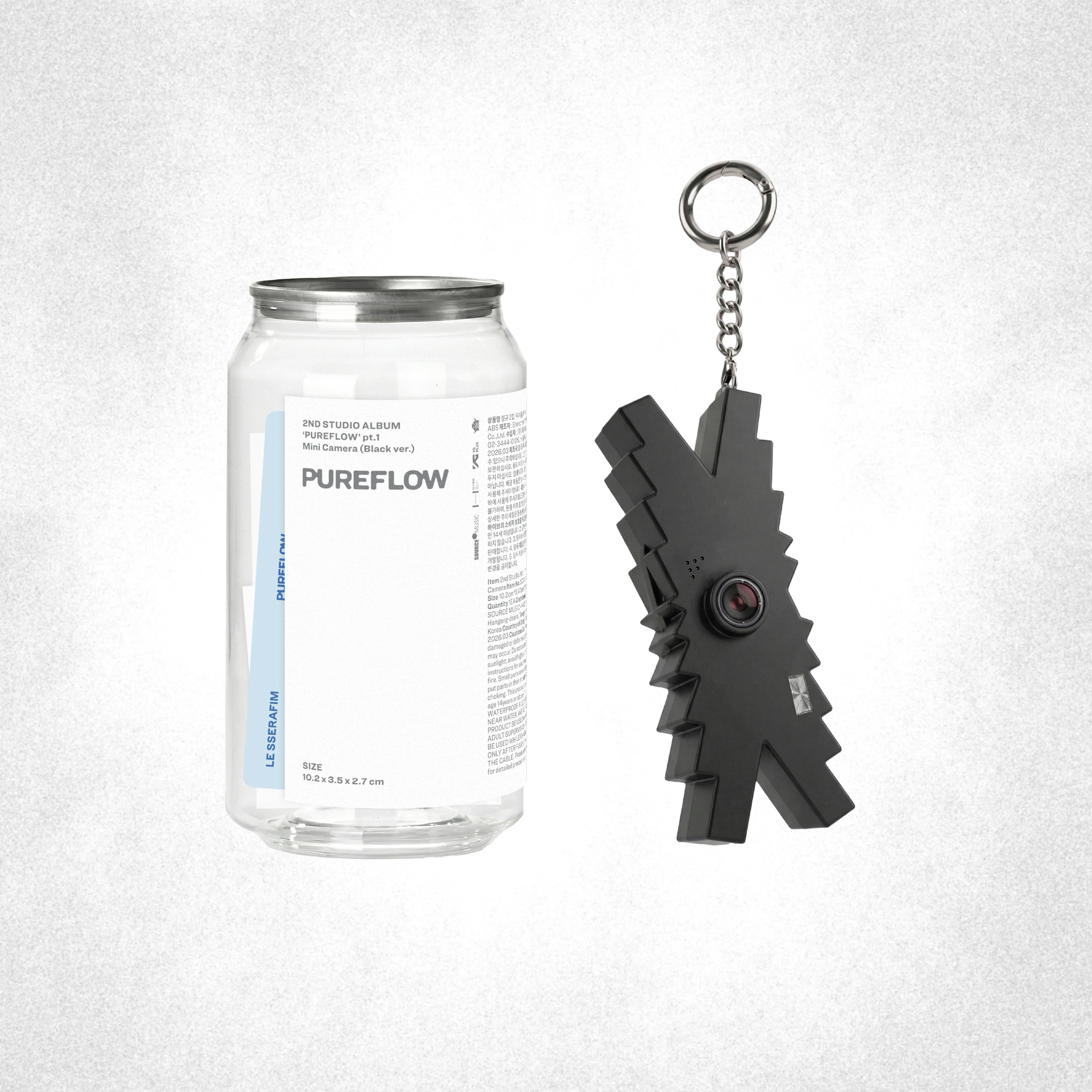 2nd Studio Album 'PUREFLOW' pt.1 Mini Camera (Black ver.)